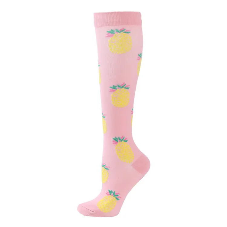 Sports Compression Socks Pattern Stretch Stockings