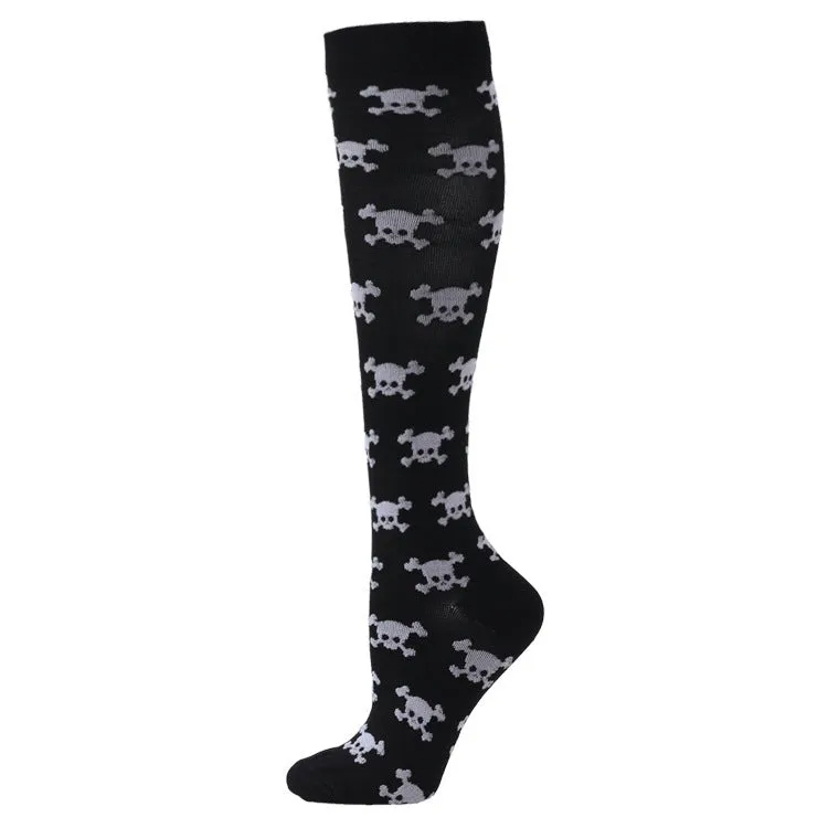 Sports Compression Socks Pattern Stretch Stockings