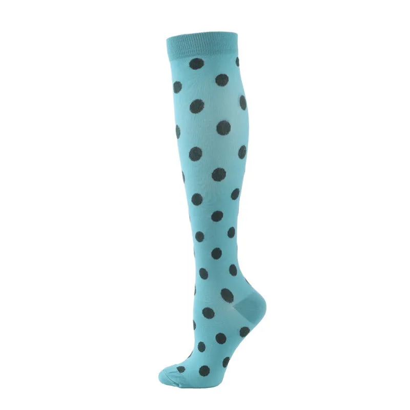 Sports Compression Socks Pattern Stretch Stockings