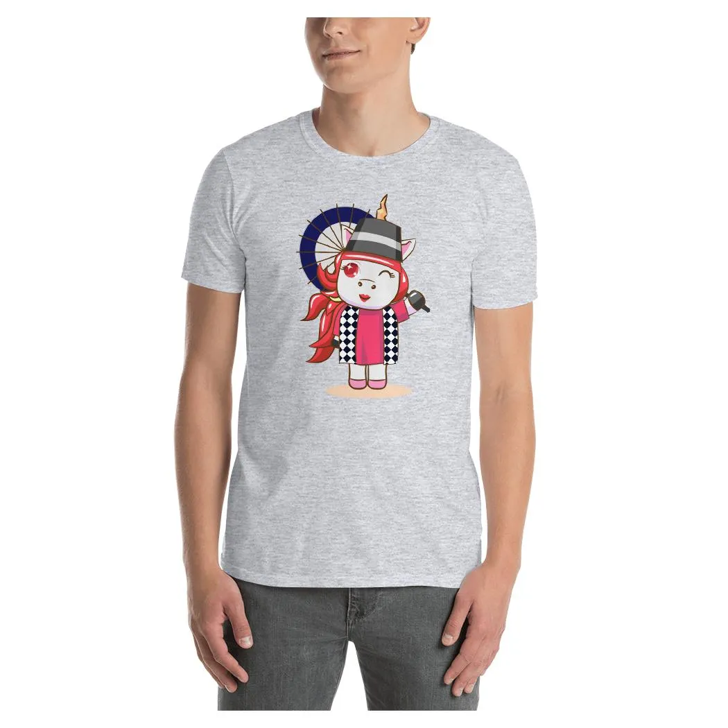 Steampunk Harlequin Unicorn Tee