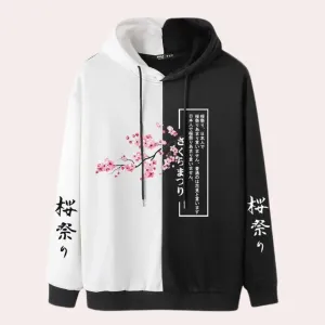 Stylish Bradley Printed Hoodie for Men