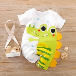 Summer Boys And Girls Cute Cartoon 3d Printed Suit