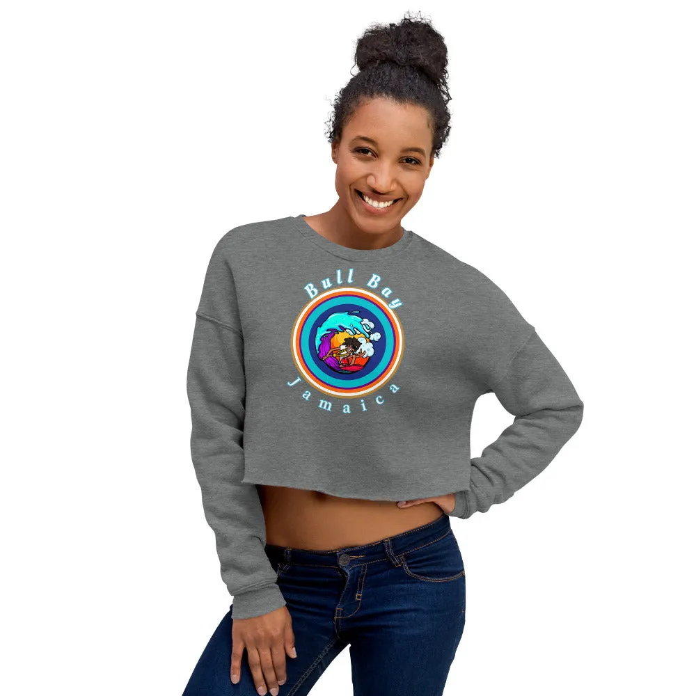 Surf the Reggae Crop Sweatshirt