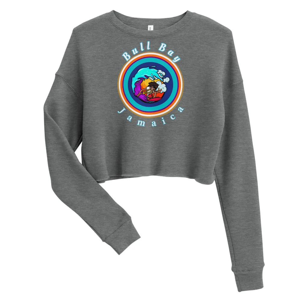 Surf the Reggae Crop Sweatshirt