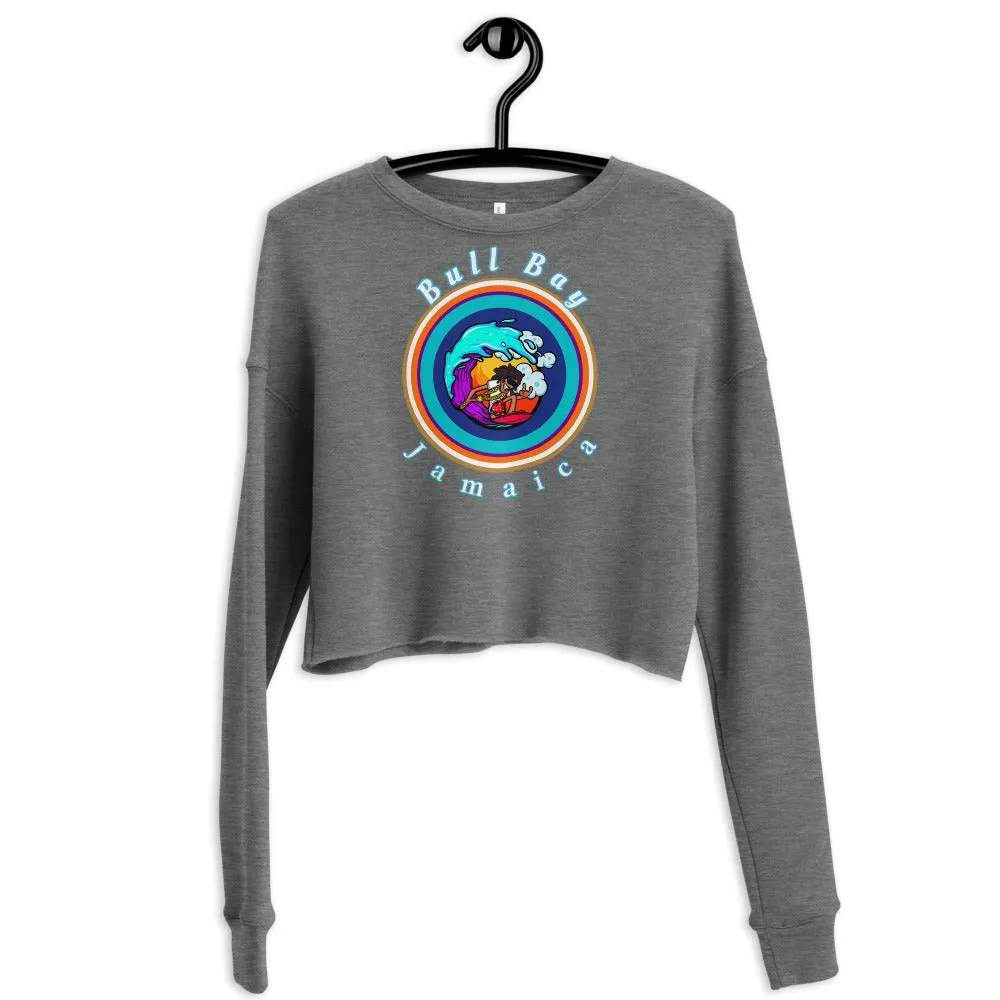 Surf the Reggae Crop Sweatshirt