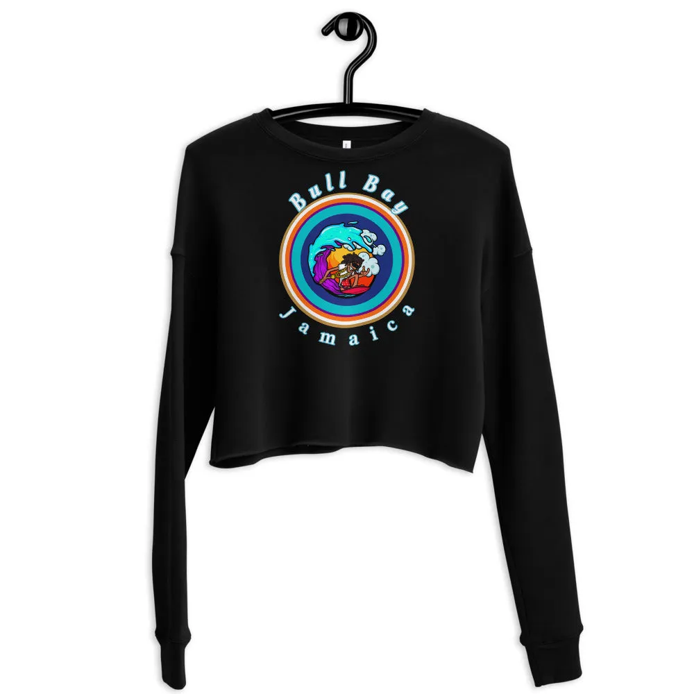 Surf the Reggae Crop Sweatshirt
