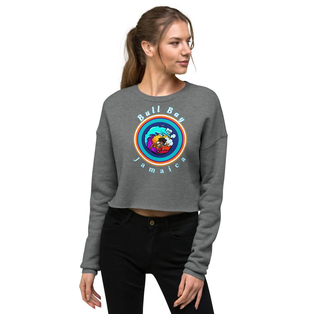 Surf the Reggae Crop Sweatshirt