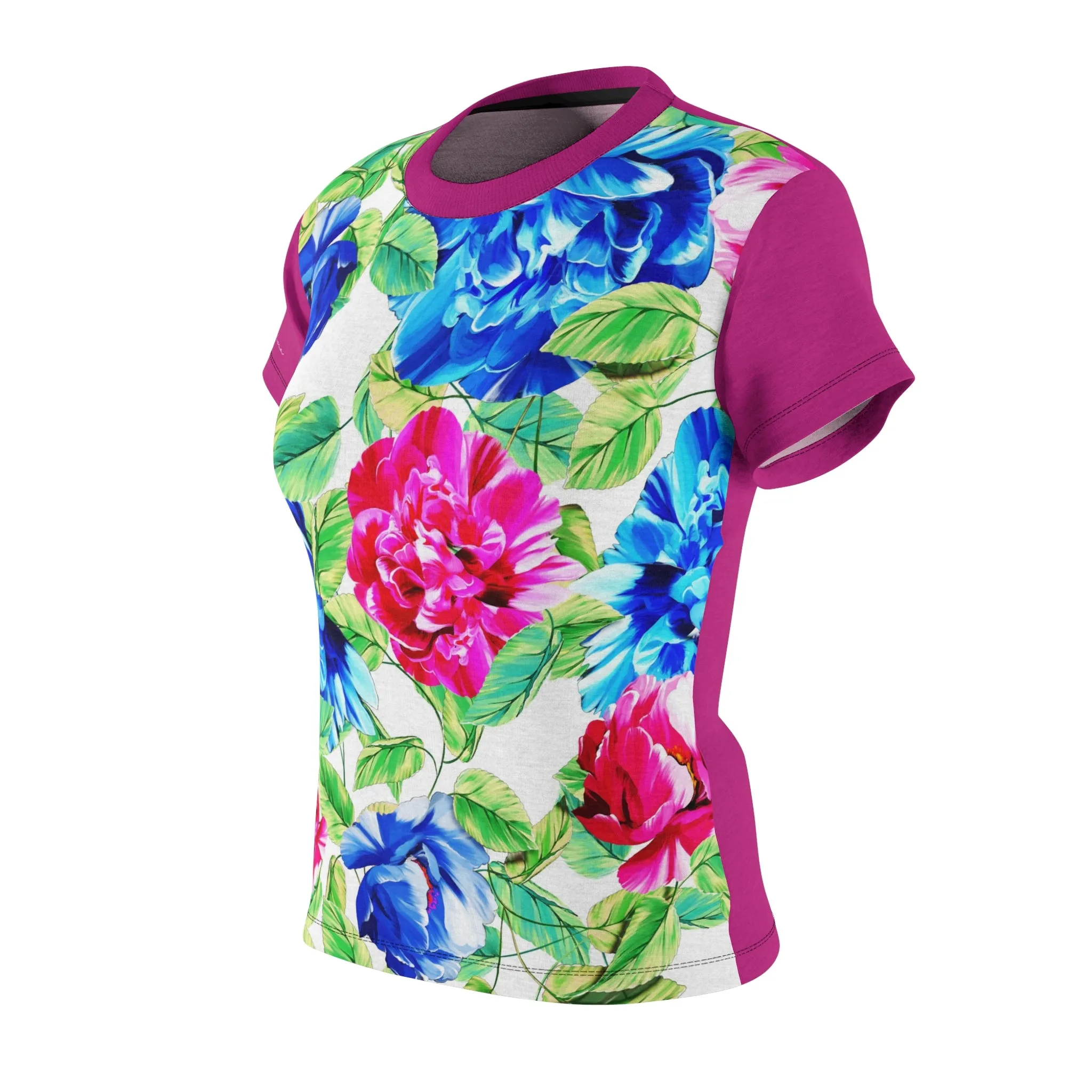 T-Shirt, Pink Floral Look