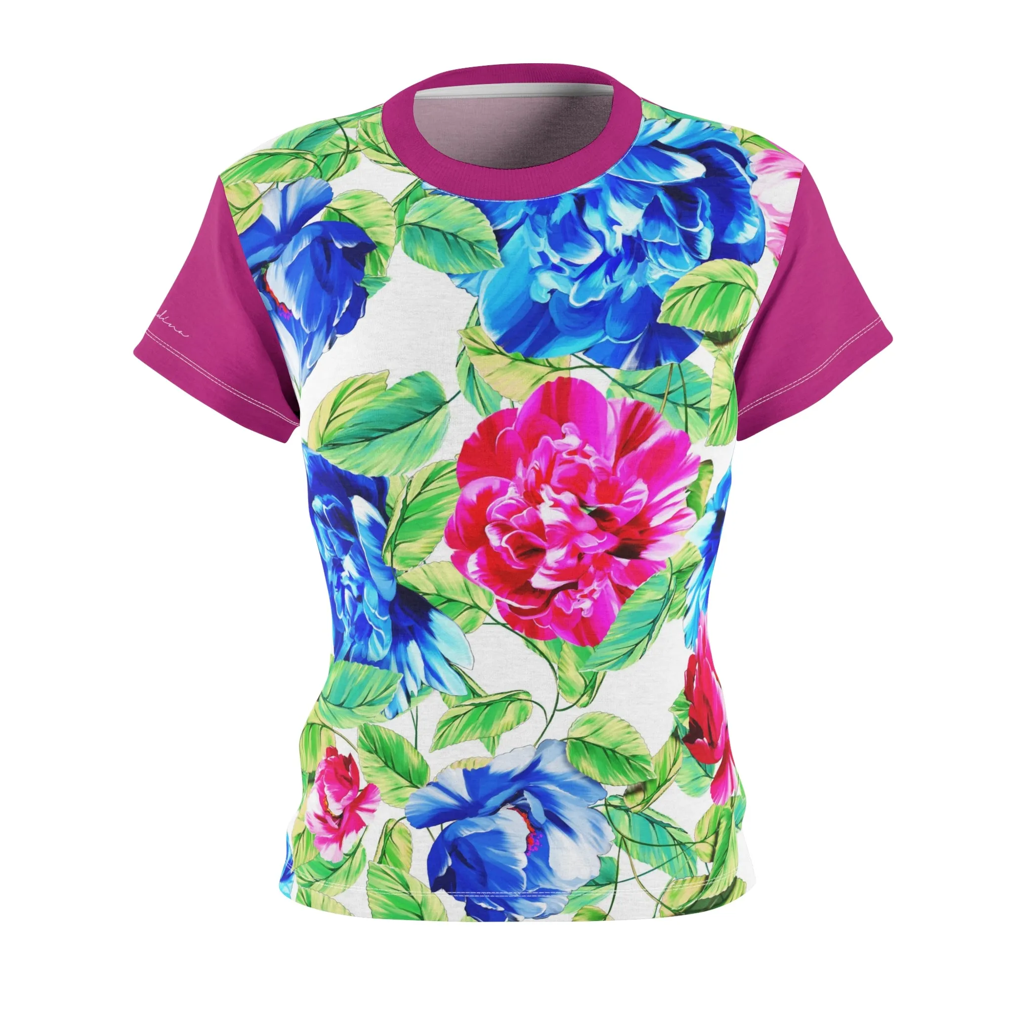 T-Shirt, Pink Floral Look