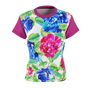 T-Shirt, Pink Floral Look
