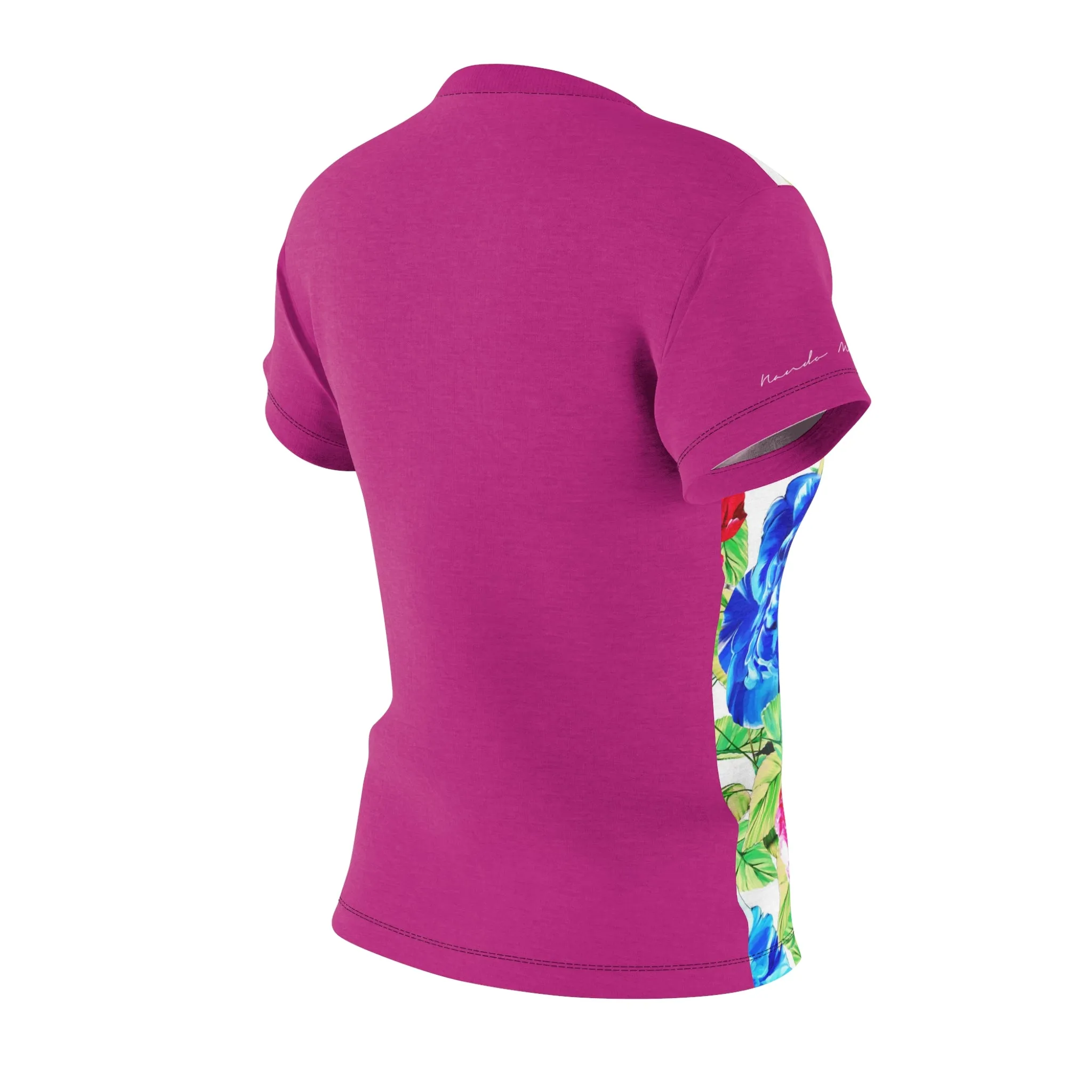 T-Shirt, Pink Floral Look