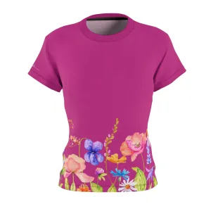 T-Shirt, Pink Spring Garden