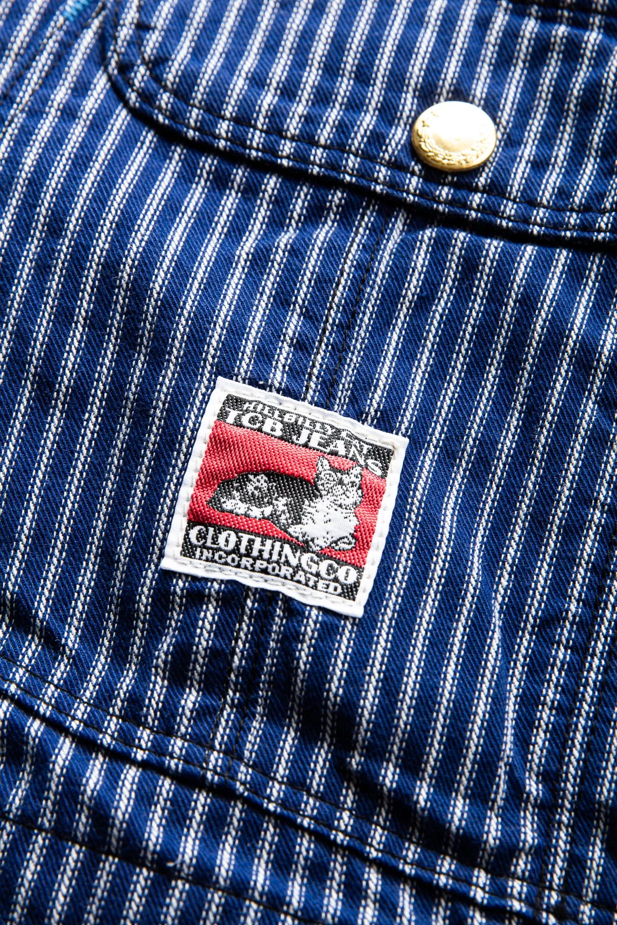 TCB Wrecking Crew Pants 8 oz Indigo Stripe