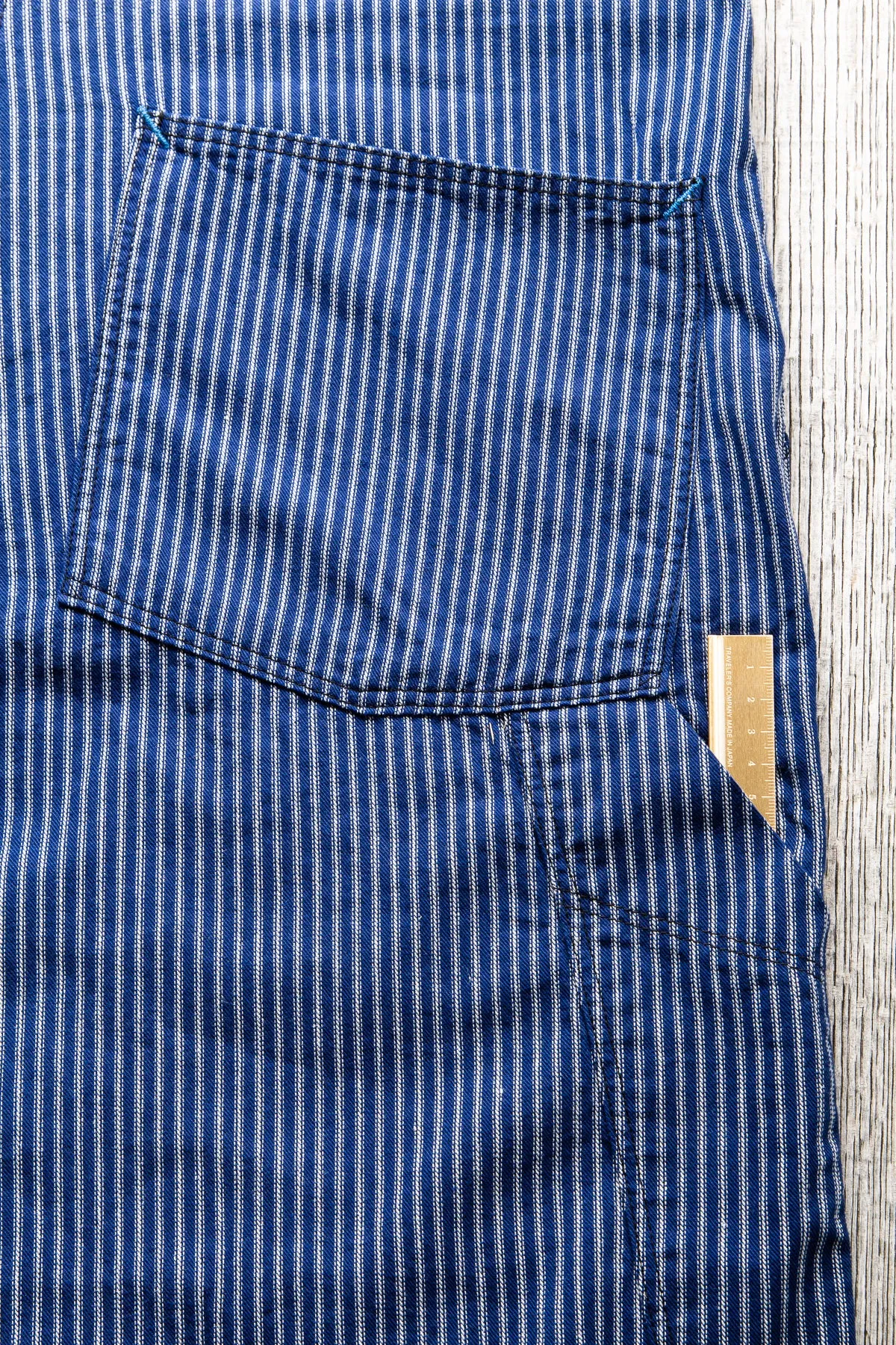 TCB Wrecking Crew Pants 8 oz Indigo Stripe