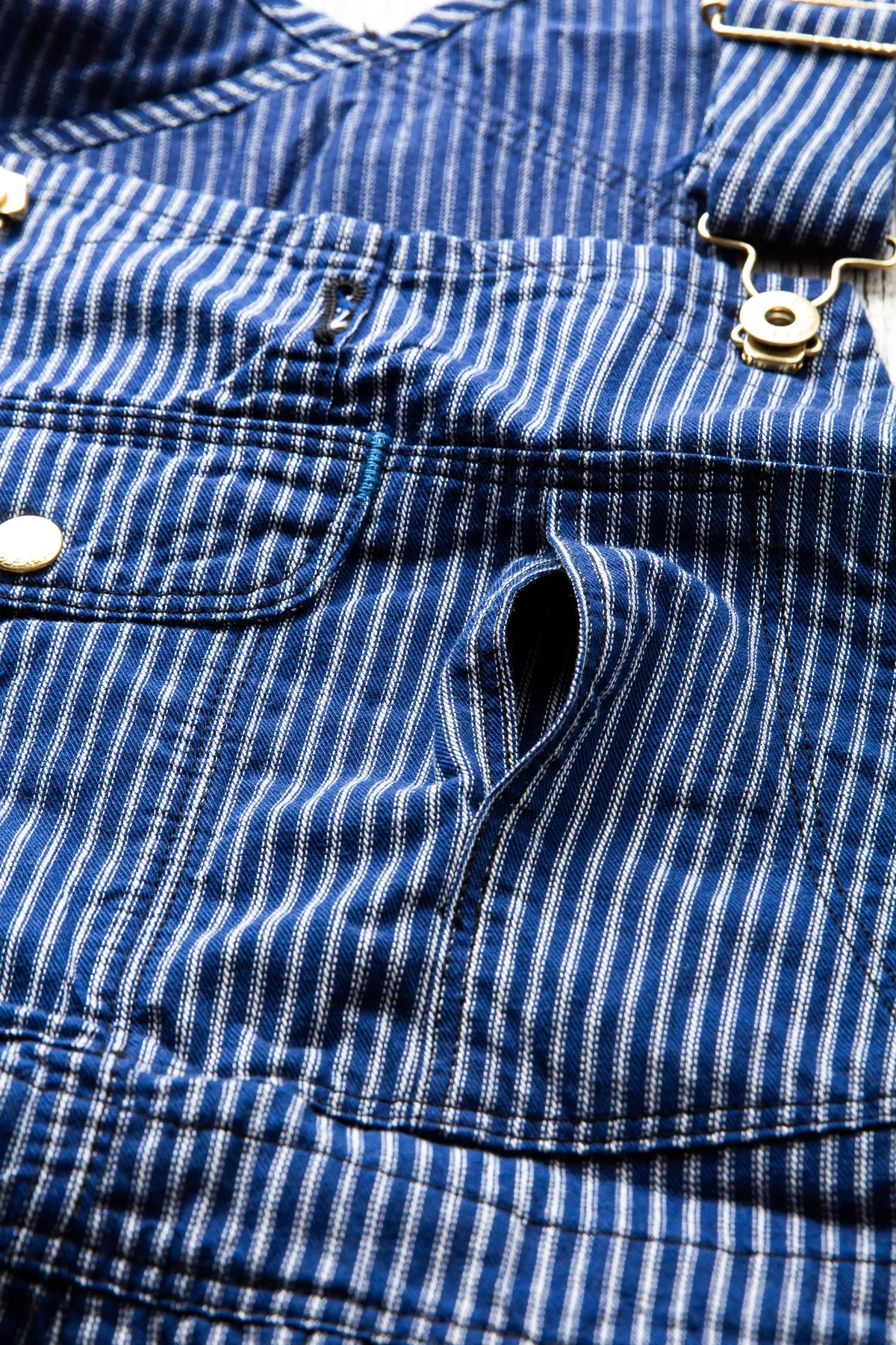 TCB Wrecking Crew Pants 8 oz Indigo Stripe