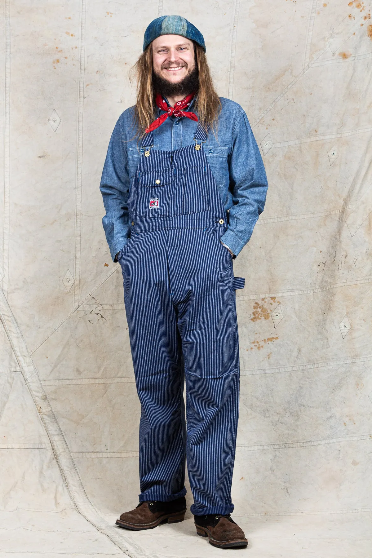 TCB Wrecking Crew Pants 8 oz Indigo Stripe
