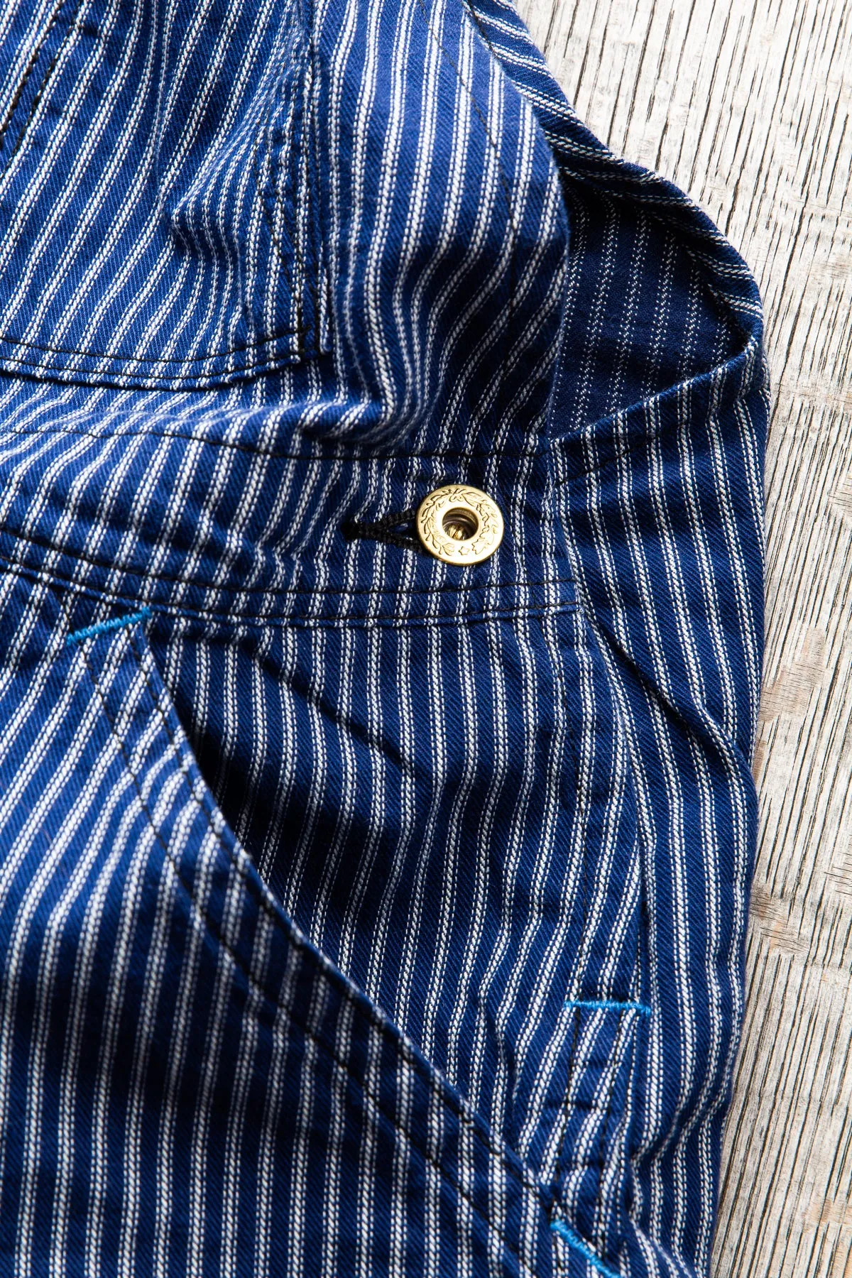 TCB Wrecking Crew Pants 8 oz Indigo Stripe