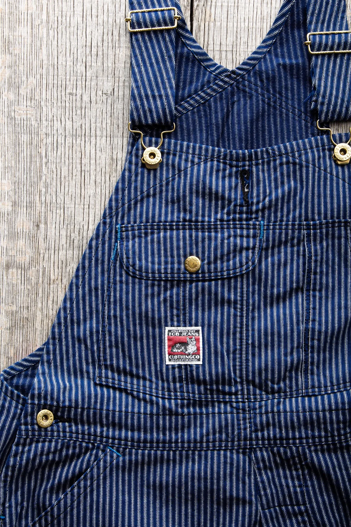 TCB Wrecking Crew Pants 8 oz Indigo Stripe