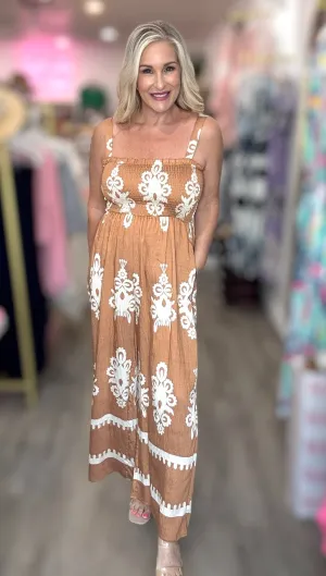 The Abstract Printed Jumpsuit
