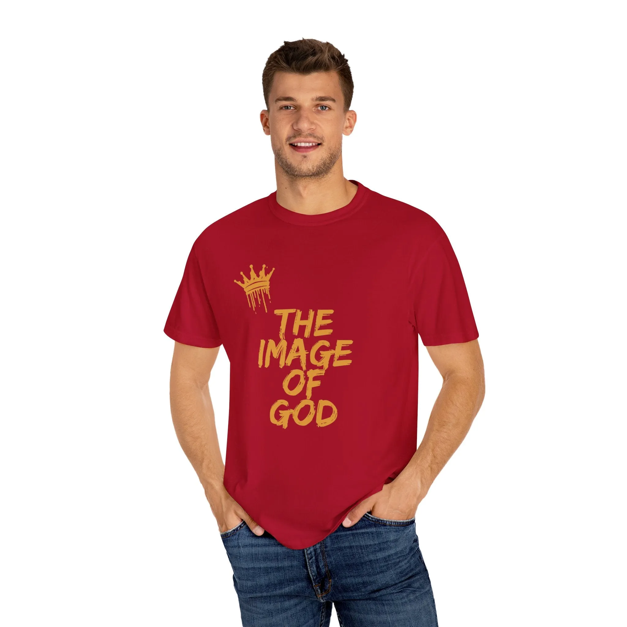 The Image of God Tee with Gold Letters