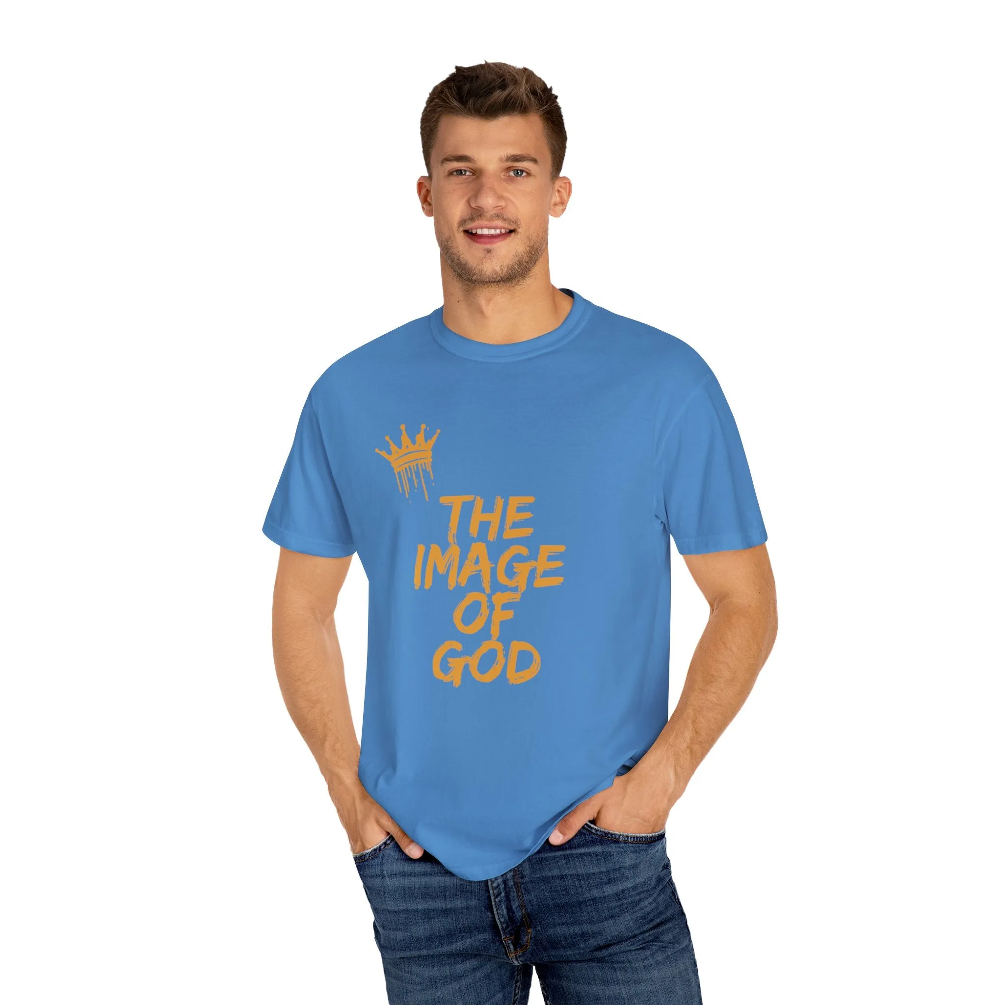 The Image of God Tee with Gold Letters