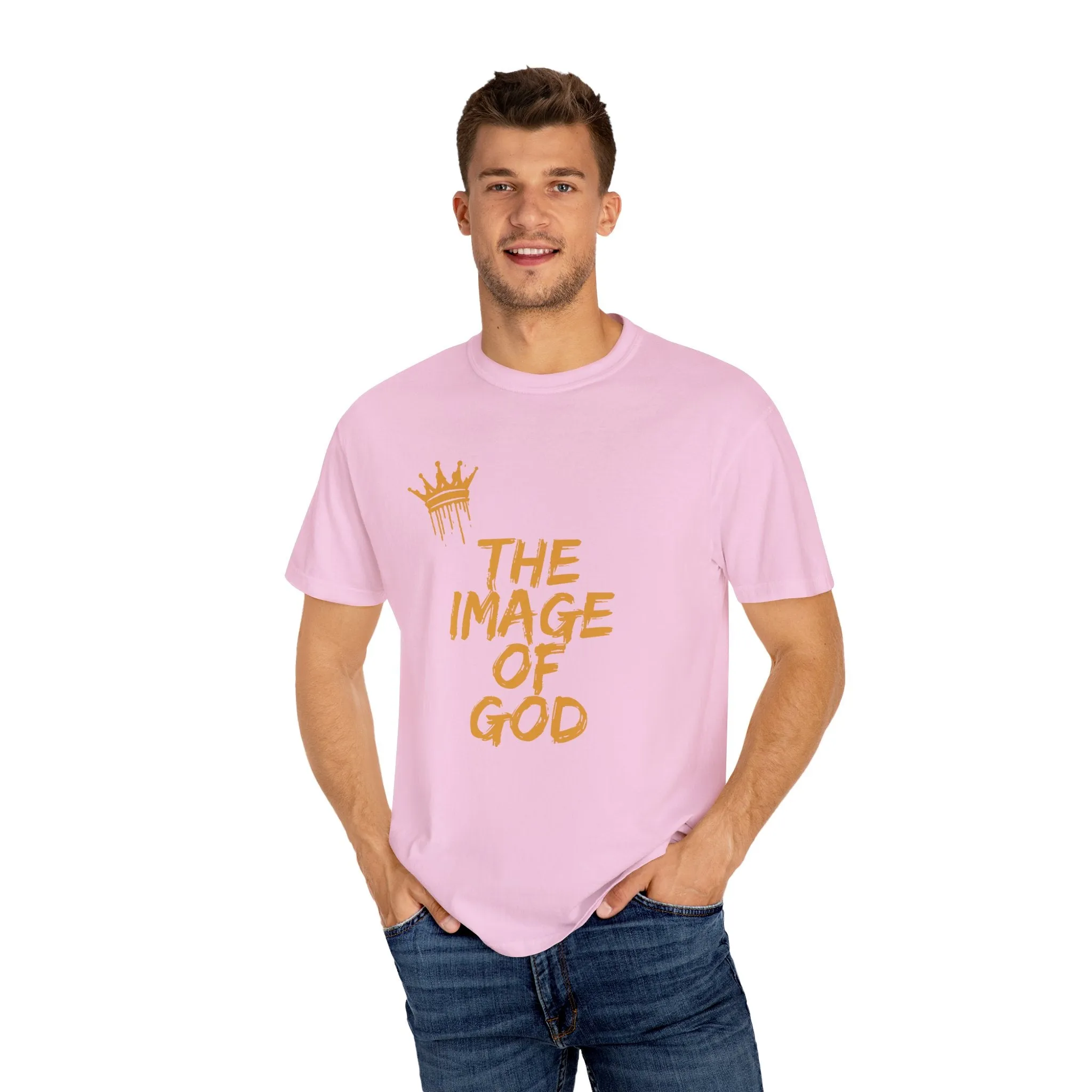 The Image of God Tee with Gold Letters