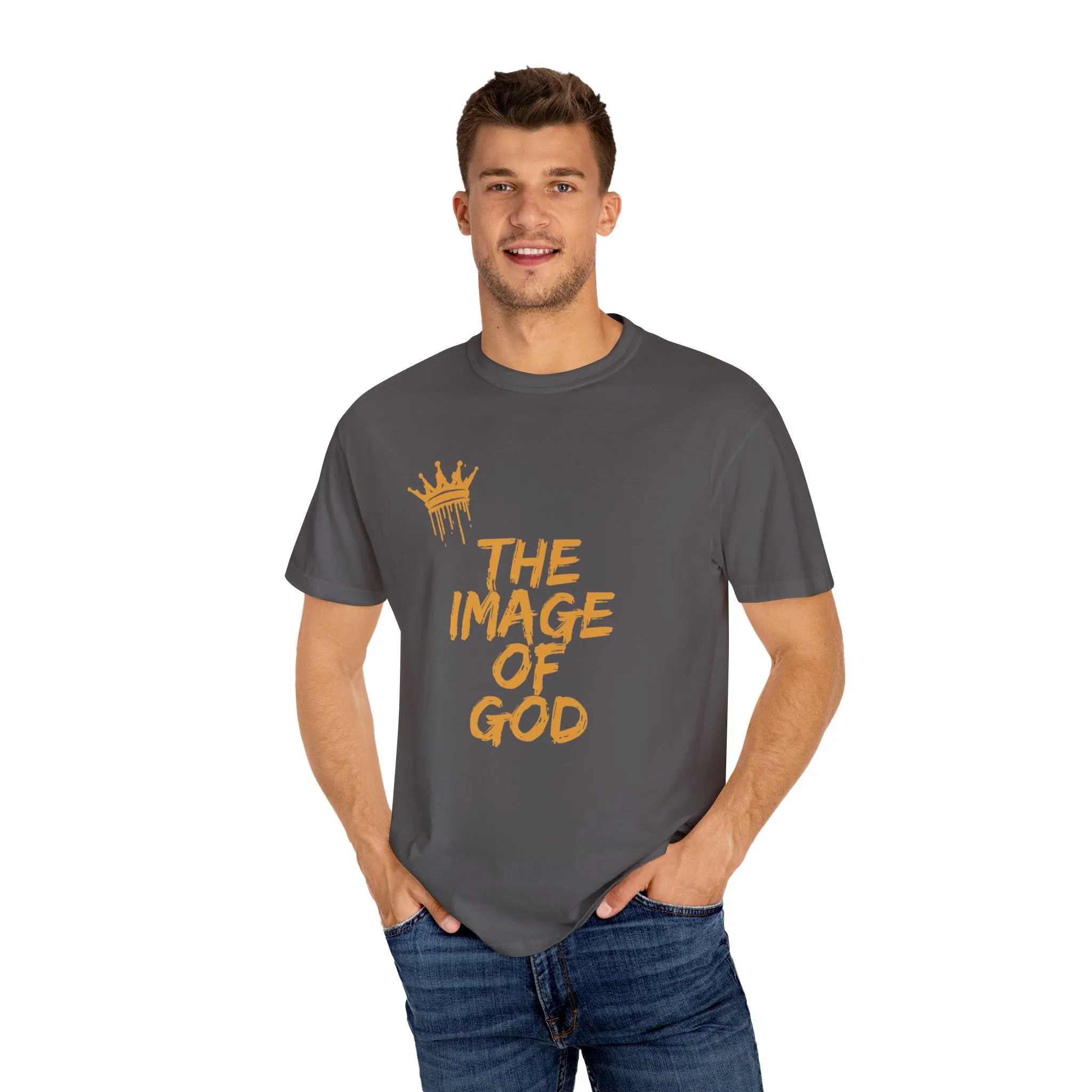 The Image of God Tee with Gold Letters