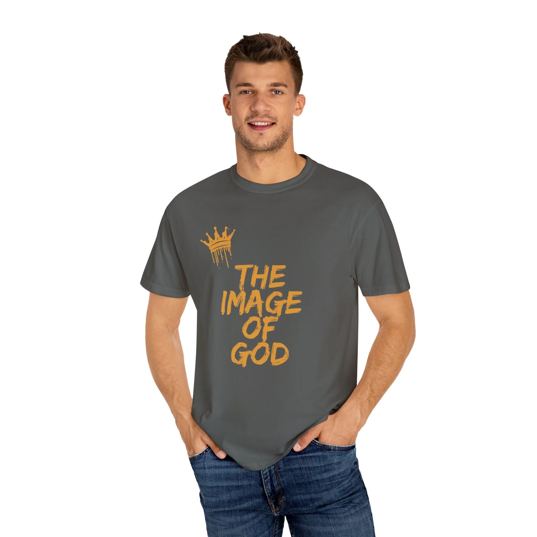 The Image of God Tee with Gold Letters