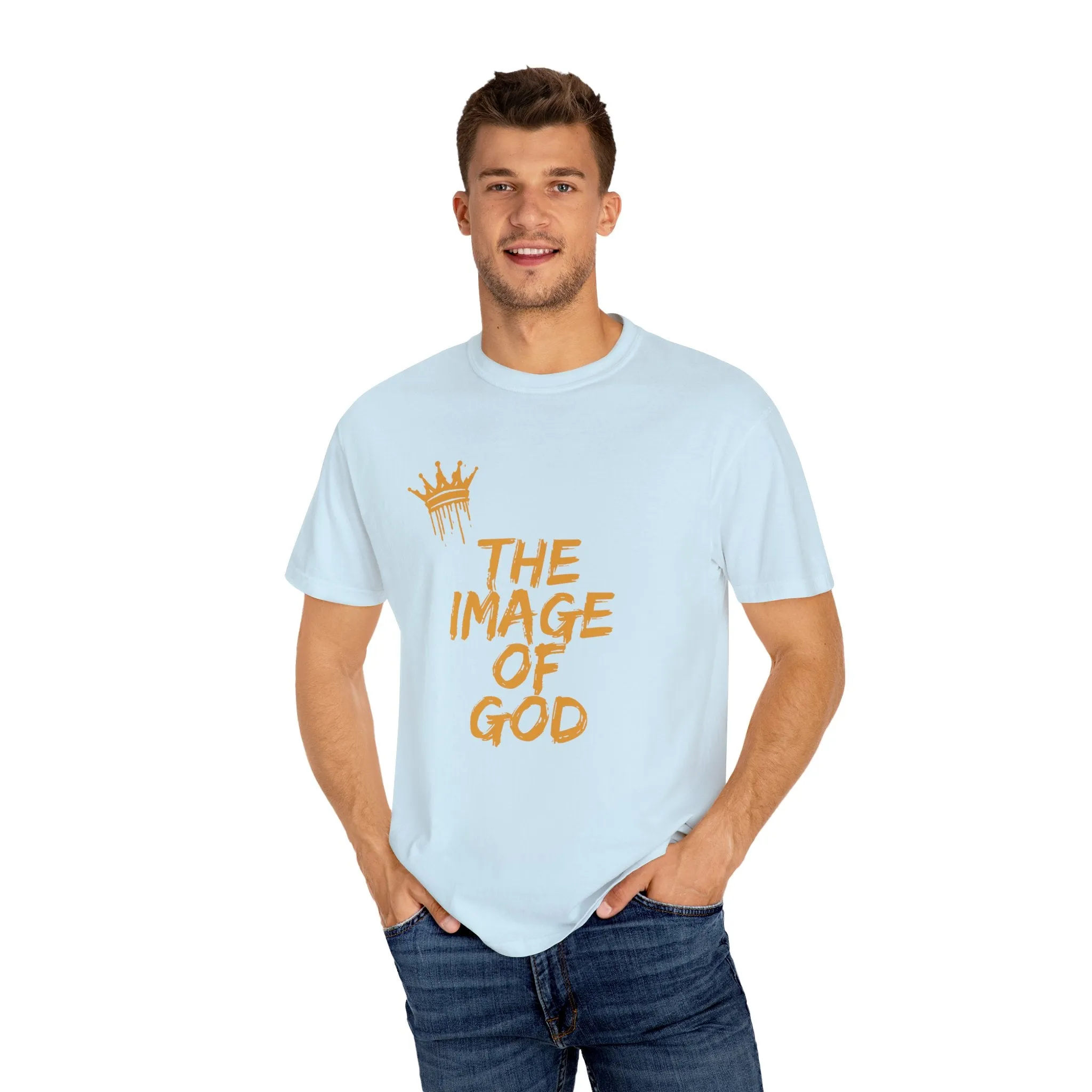 The Image of God Tee with Gold Letters