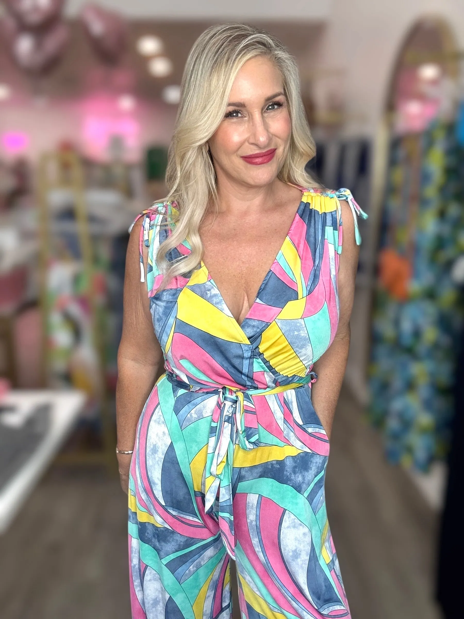 The Spring Belted Jumpsuit
