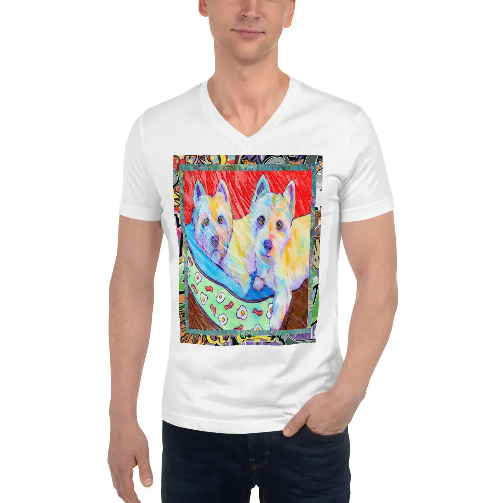 The Westies V-Neck Tee