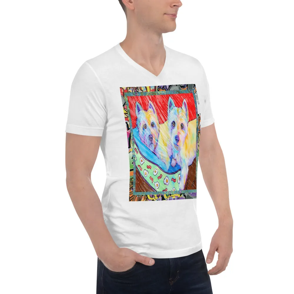 The Westies V-Neck Tee