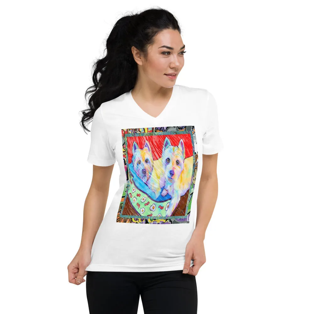 The Westies V-Neck Tee