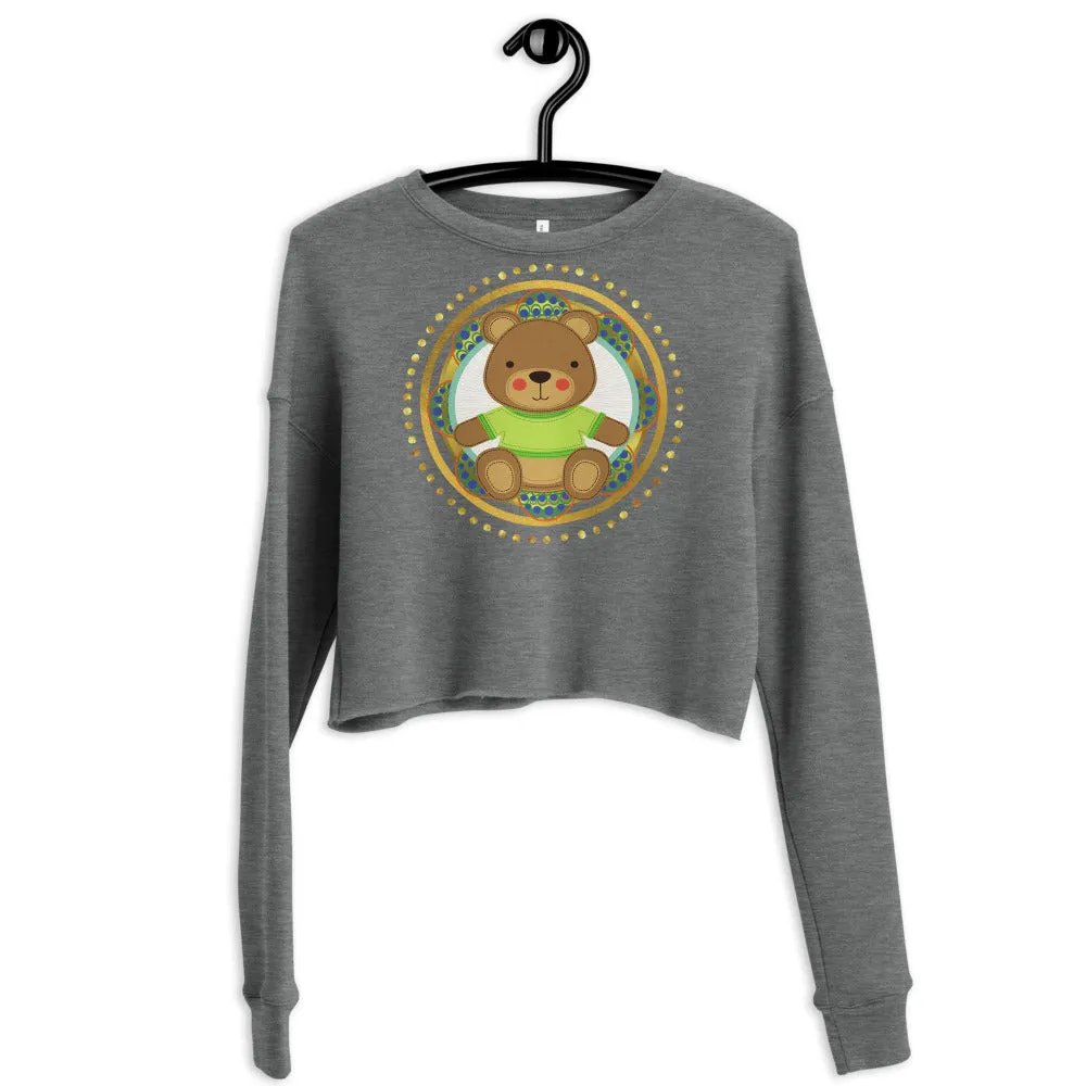 Theodore Teddy Crop Sweatshirt