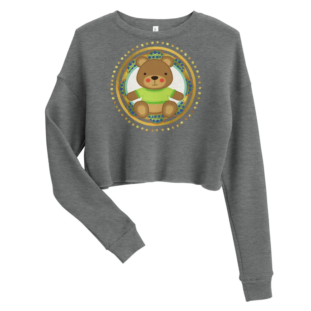 Theodore Teddy Crop Sweatshirt