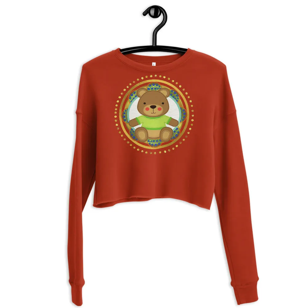 Theodore Teddy Crop Sweatshirt