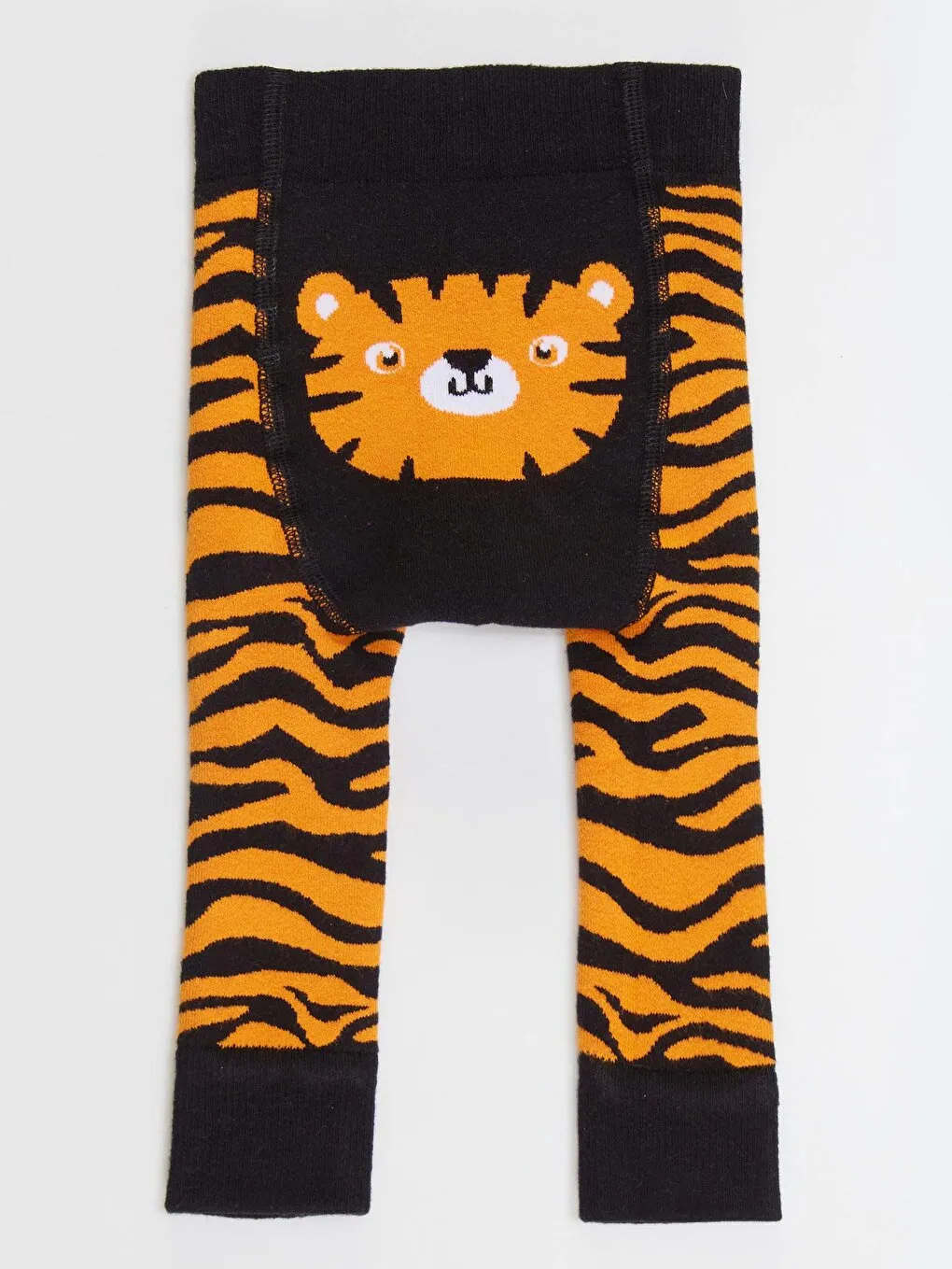 Tiger Patterned Baby Boy Tights Trousers