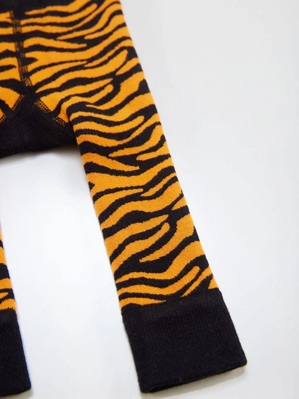 Tiger Patterned Baby Boy Tights Trousers