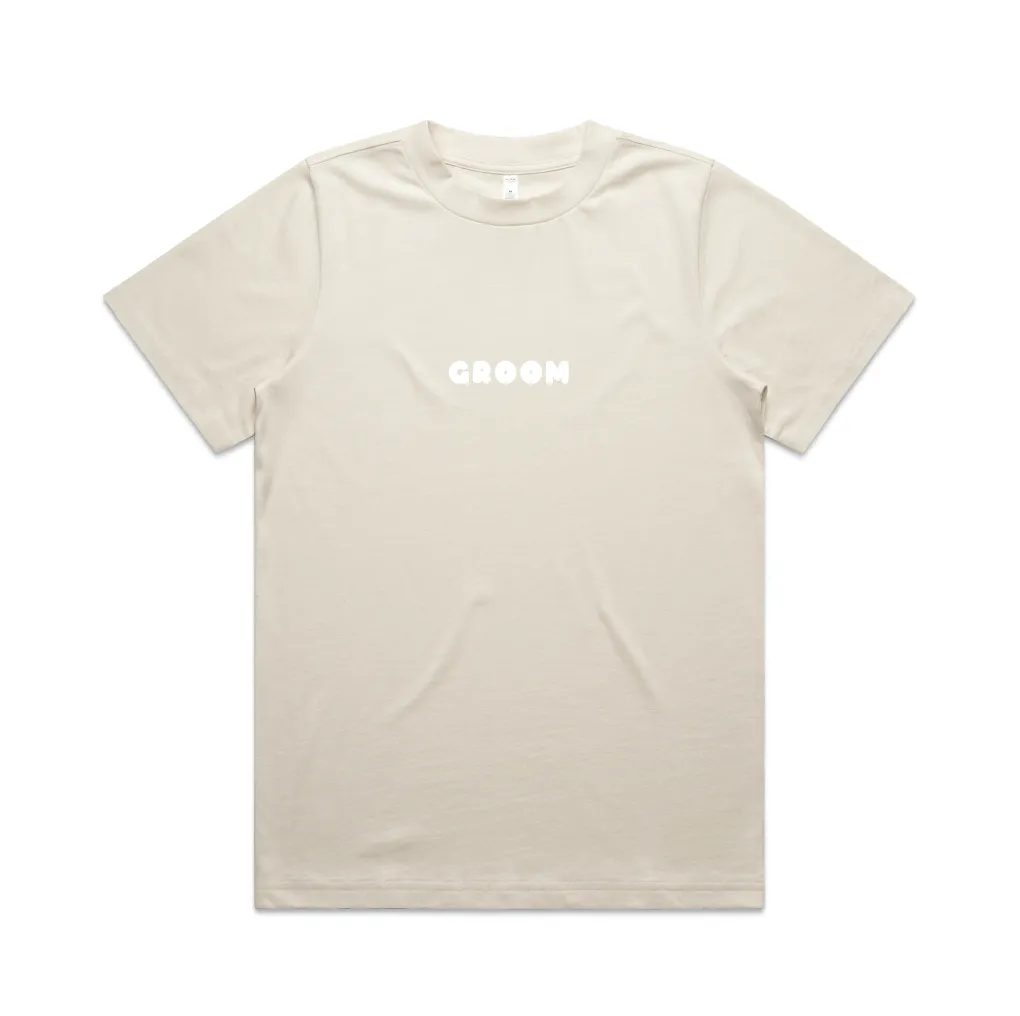 Til Death Do Us Part Tee | White on Ecru