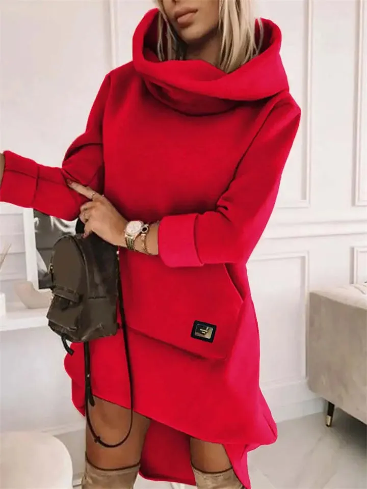 Trendy Relaxed Leisure Long Sleeve Ladies Hoodies