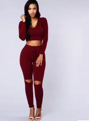 Two pieces Rompers Women Jumpsuit Women Bodycon Jumpsuit Deep V Neck Long Sleeve Fashion Club Bodysuit Bandage Jumpsuit