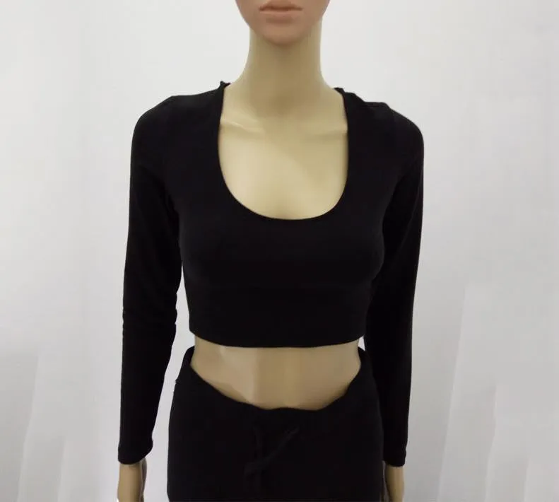 Two pieces Rompers Women Jumpsuit Women Bodycon Jumpsuit Deep V Neck Long Sleeve Fashion Club Bodysuit Bandage Jumpsuit