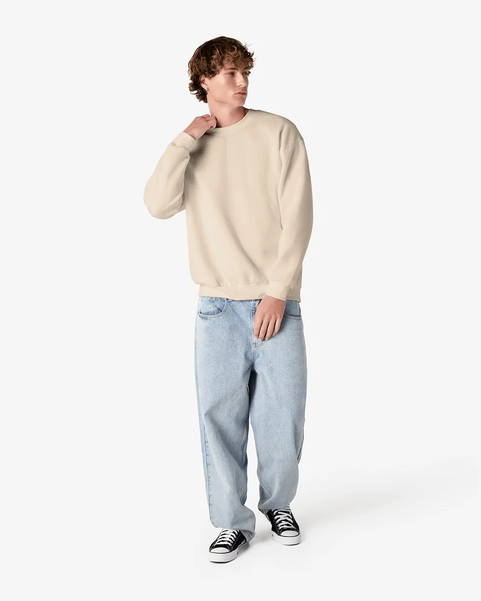 Unisex Relaxed Fit Crewneck Sweatshirt
