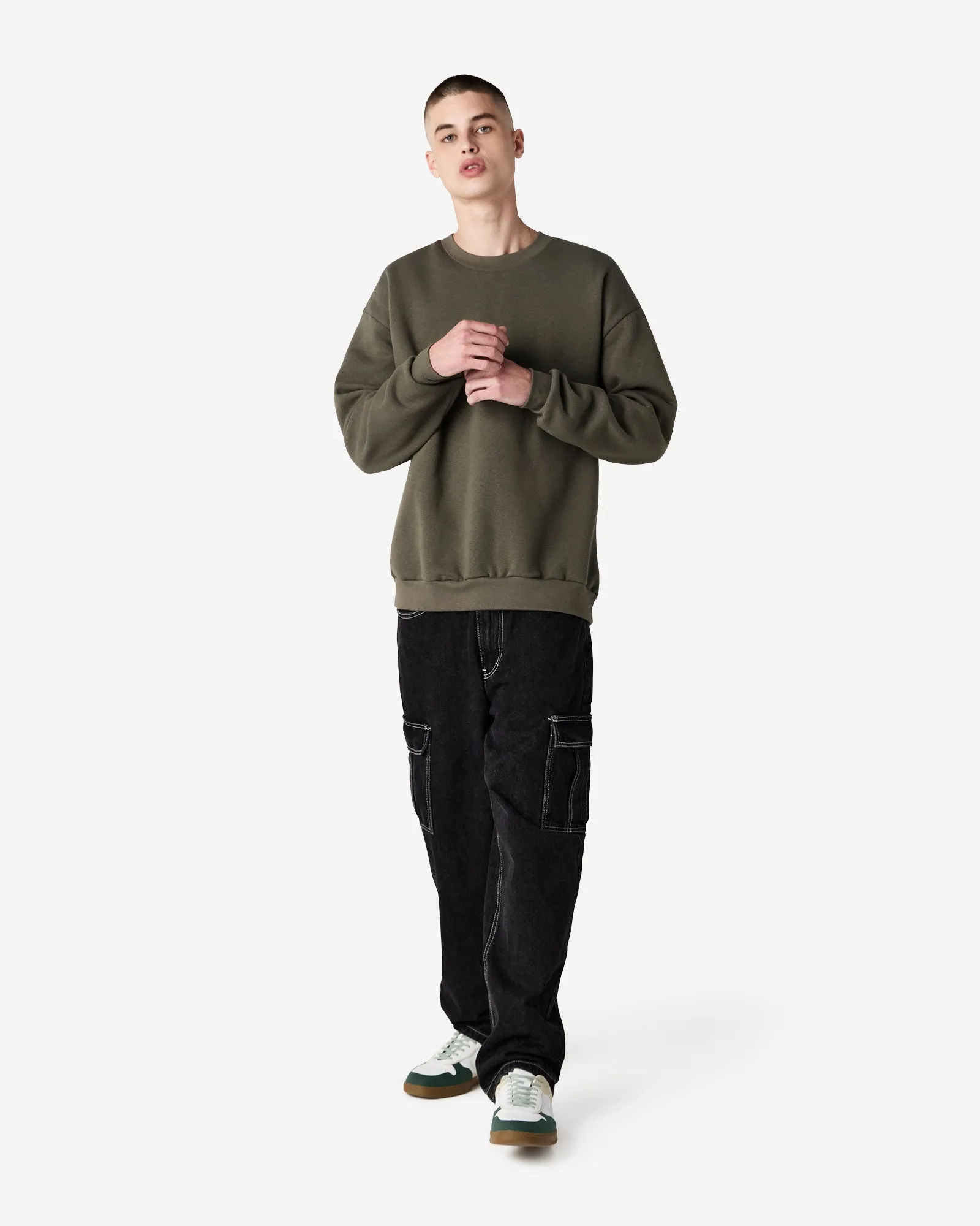 Unisex Relaxed Fit Crewneck Sweatshirt