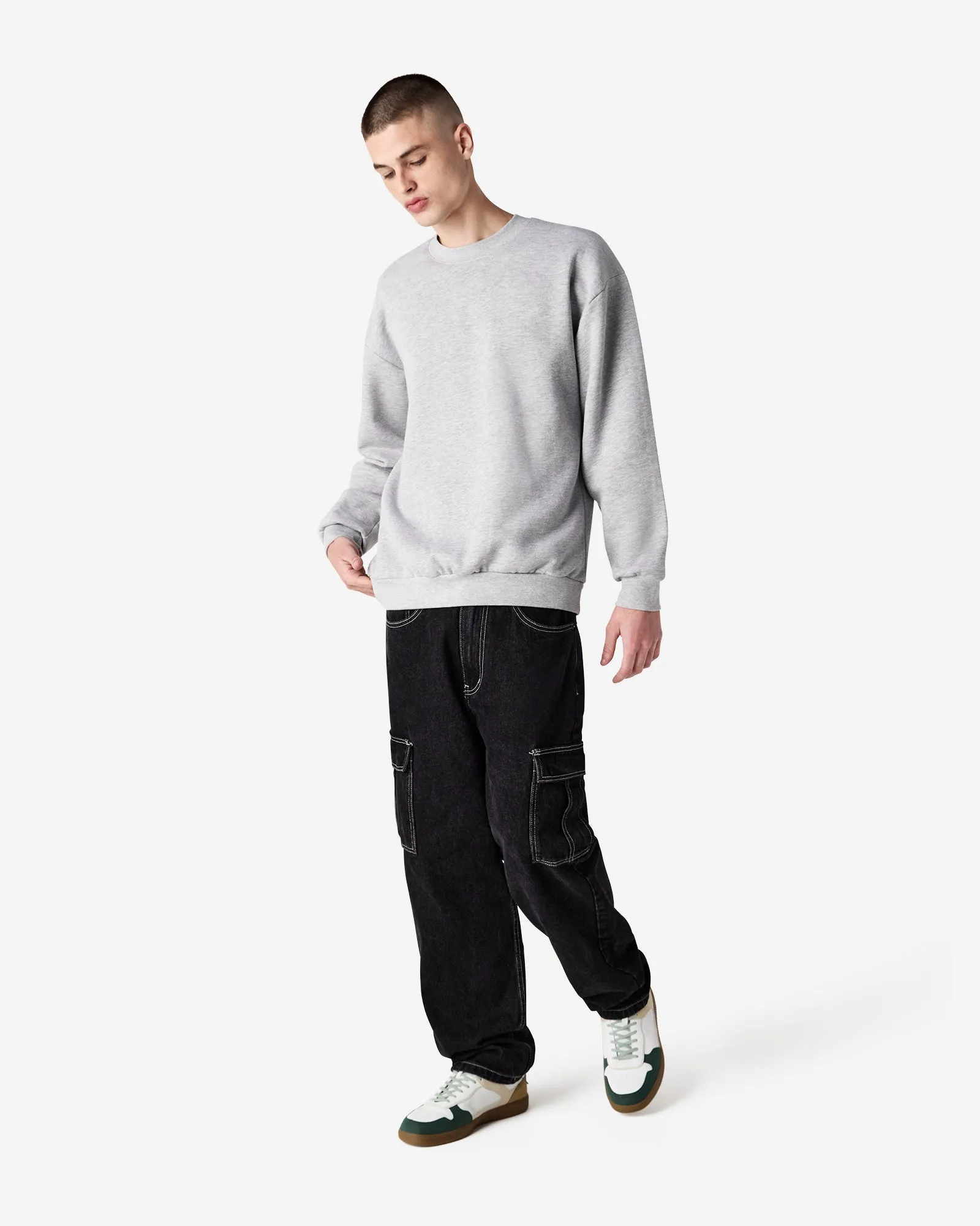 Unisex Relaxed Fit Crewneck Sweatshirt