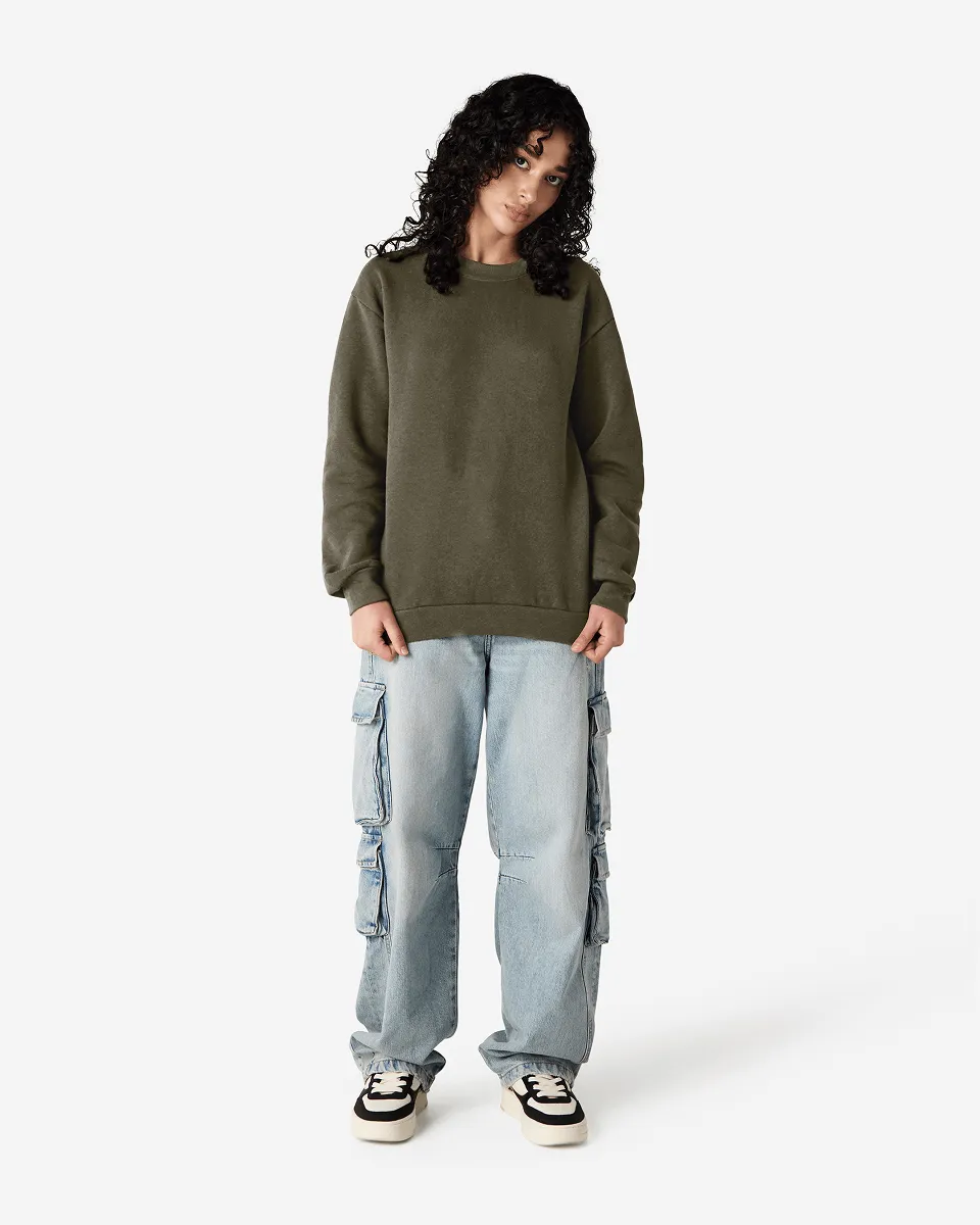 Unisex Relaxed Fit Crewneck Sweatshirt