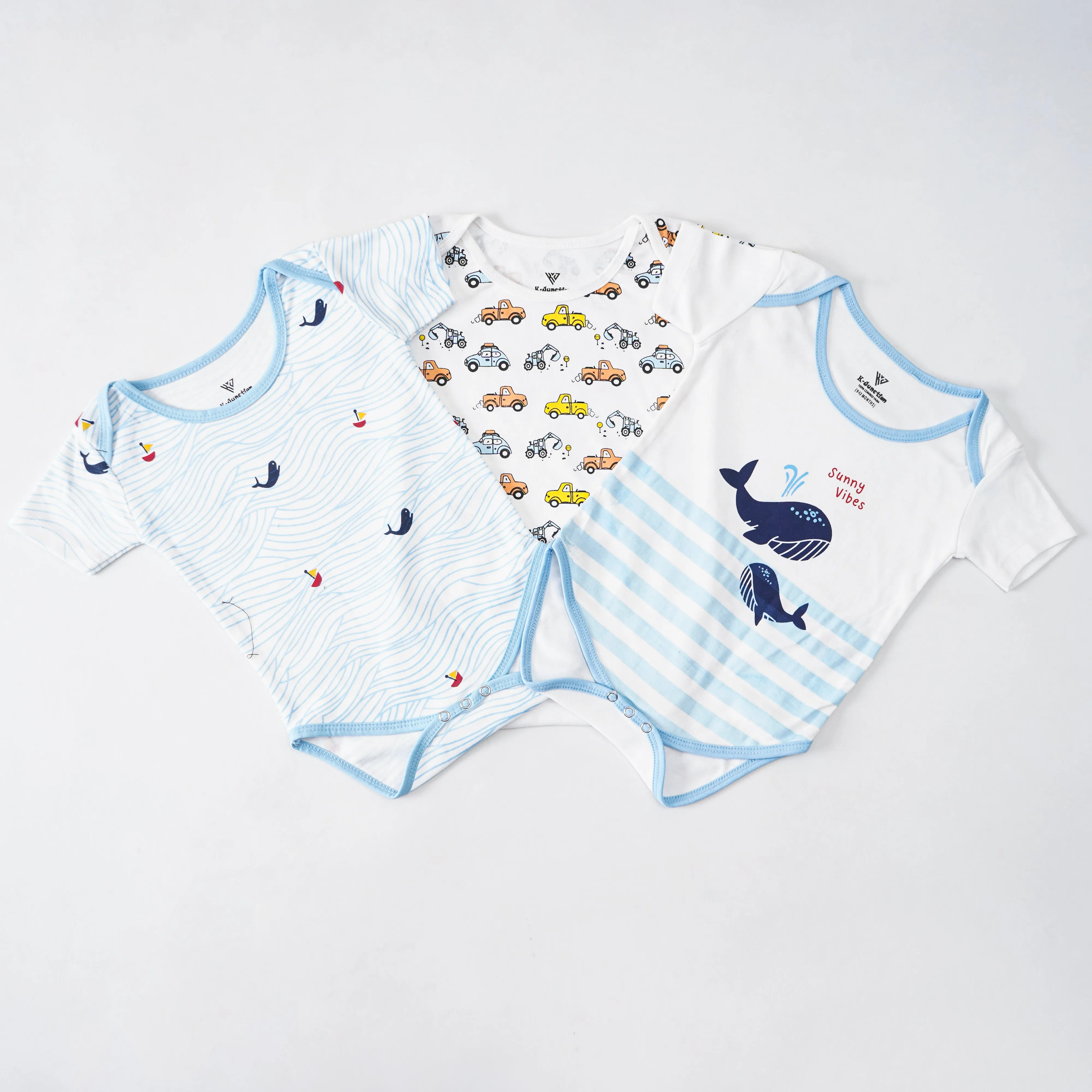 Unisex Romper (Pack of 3)