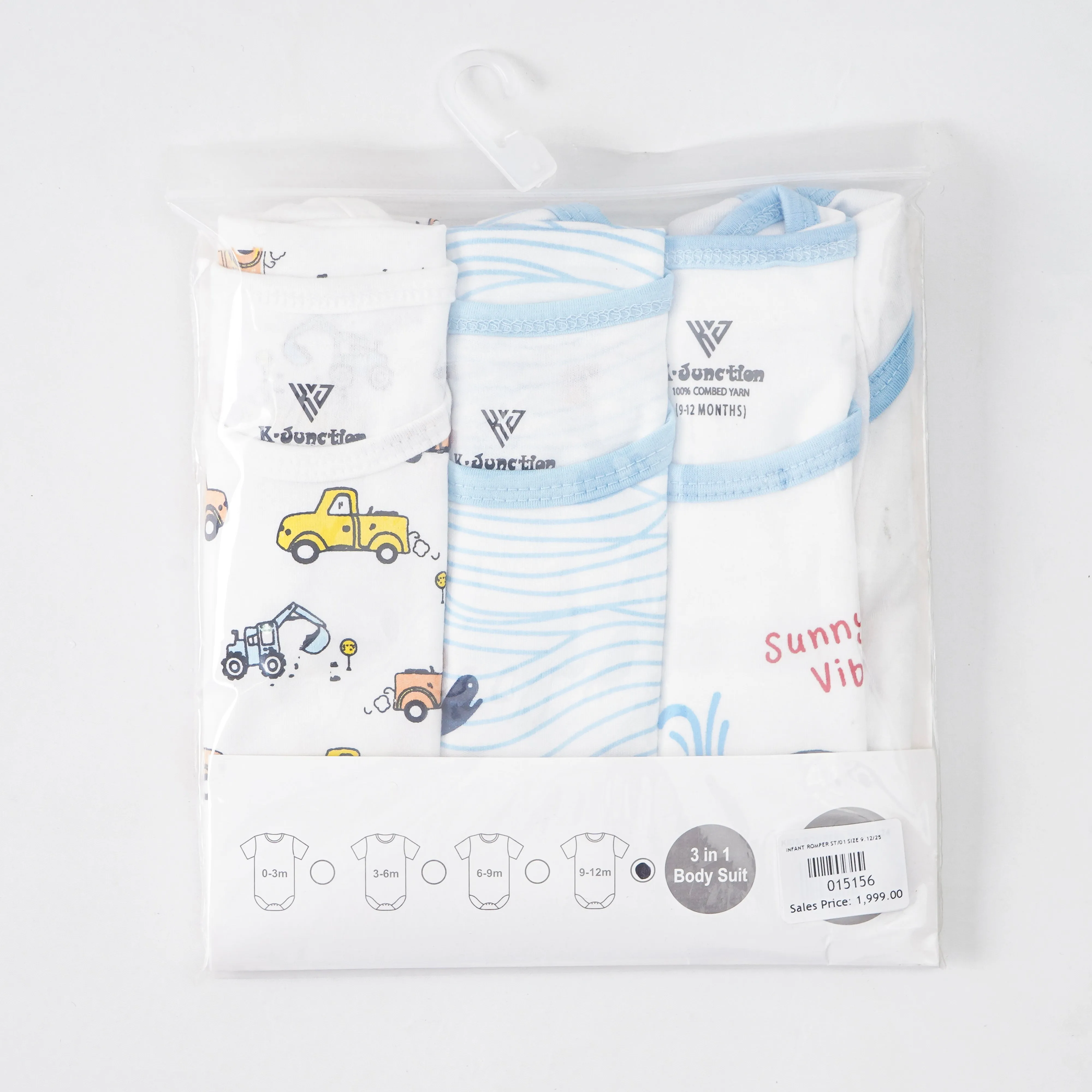 Unisex Romper (Pack of 3)