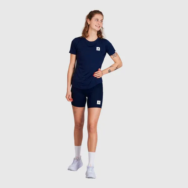 W Combat  Short Tights 7" | Blue