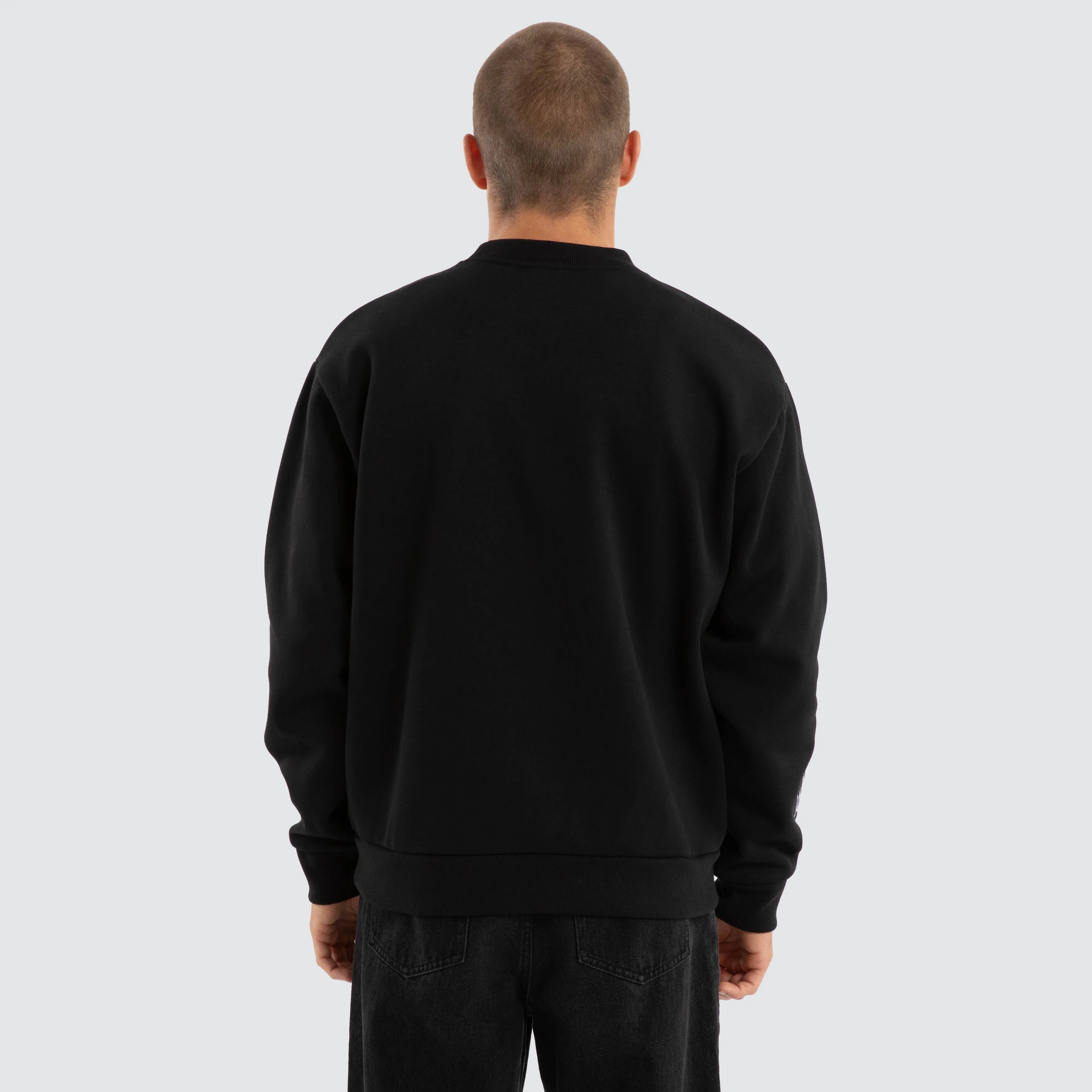Warrior Relaxed Sweater Jet Black